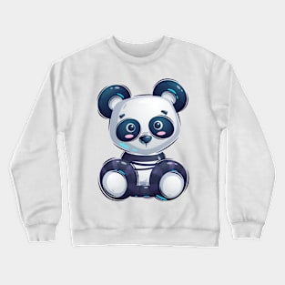 Cute Cartoon Panda Crewneck Sweatshirt